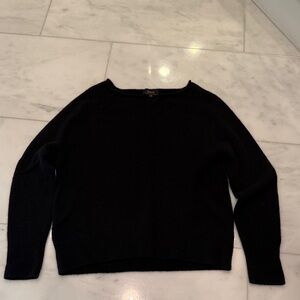 Quince Cashmere Classic Black Women's Sweater